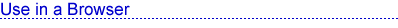Use in a Browser